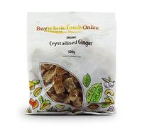 Organic Crystallised Ginger 500g (BWFO)