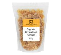 Organic Crystallised Ginger 500g by Manor Springs Organic