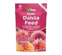 Organic Dahlia Feed Bigger, Brighter, Longer Lasting Flowers Balanced Nutrients Easy to Use Fertiliser 0.9kg
