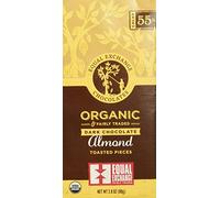 Organic Dark Chocolate, Almond Toasted Pieces 2.8 oz (80 g) - Equal Exchange