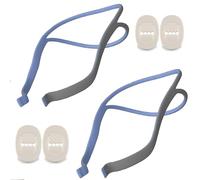 Organic Deal CPAP Headgear Strap with 2 Clips - Replacement for ResMed P10 Headgear Strap Compatible with CPAP Nasal Pillow Mask, Compatible with ResMed AirFit P10 Mask