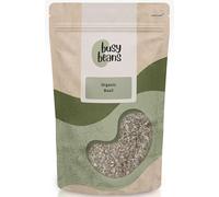 Organic Dried Basil - Certified Organic - by Busy Beans Organic (500g)