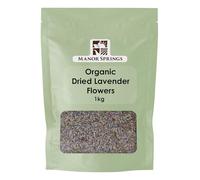 Organic Dried Lavender Flowers 1kg by Manor Springs Organic