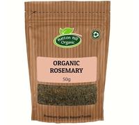 Organic Dried Rosemary 50g by Hatton Hill Organic | Aromatic Herb for Cooking, Baking & Infusions