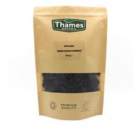 Organic Dried Sour Cherries Pitted, Sun Dried, Tart Cherry - No Additives, No Preservatives, Unsulphured, Vegan, GMO Free - All Natural - Thames Organic 500g