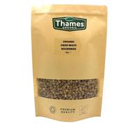 Organic Dried White Mulberries 1kg - Sun Dried, Unsweetened, Unsulphured, Vegan, GMO-Free, Certified Organic - No Additives or Preservatives - Nutritious, Delicious, and Sustainable - Thames Organic