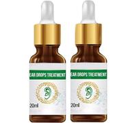 Organic Ear Ringing Remedy Drops - Ear Drops to Help Stop Ringing in The Ears, Tinnitus Relief, Noises in Ears, Relieves Pain, and Discomfort, Relieves EarAches, Swimmer's Ears, 20ml (2)
