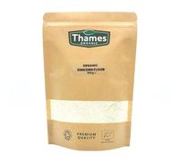 Organic Einkorn Wholemeal Flour-Certified Organic, Non-GMO, Vegan, No Additives, No Preservatives, Resealable Bag by Thames Organic 500g