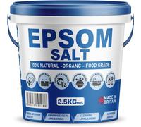 Organic Epsom Salt 2.5Kg Bucket Natural Bath Salts