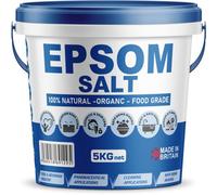 Organic Epsom Salt 5Kg Bucket Natural Bath Salts