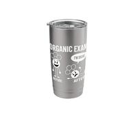 Organic Exam Before After Chemistry Puns - Stainless Steel Insulated Tumbler