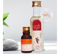 Organic Extra Virgin Cold Pressed Grapeseed Oil| Rich in Free Fatty Acids, Vit A, Vit E & Antioxidants|Enhances Skin Health & Hydration|Reduces Hair Fall, Improves Hair Shine|100 Ml