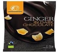 Organic Fairtrade Ginger in Dark Chocolate 70g