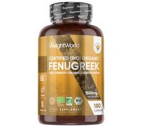 Organic Fenugr apsules - 180 Capsules - 3 Months Supply