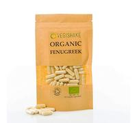Organic Fenugreek HPMC Capsule 1140mg Supplements Personal Nutrition Inflammation Weight Appetite Suppressants Gastritis Detox & Cleanse Vegan Halal Kosher (90 Capsules)