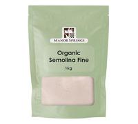 Organic Fine Semolina 1kg by Manor Springs Organic