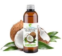 Organic Fractionated Coconut Oil - 100ml - Pure, 100% Natural