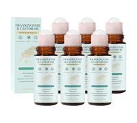 Organic Frankincense & Cold-Pressed Castor Oil Roller 50ml - Face & Body Oil with Rose Quartz Roller Ball, Deep Nourishing for Skin, Reduces Look of Fine Lines, Non-Greasy Facial Moisturizer (6)
