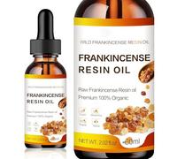 Organic Frankincense Resin Facial Oil - Reduces Fine Lines & Wrinkles, Soothes & Repairs Skin, Deep Hydration for Face & Body - 2 Fl Oz - Natural Anti-Aging Serum for All Skin Types (2pcs)