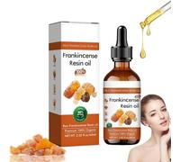 Organic Frankincense Resin Oil for Face, 2025 New Frankincense Oil for Skin - Reduces Fine Lines & Wrinkles, Hydrates & Rejuvenates for Youthful, Ideal for Natural Skincare Routin (1pc, 60ml)