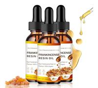 Organic Frankincense Resin Oil, Frankincense Oil for Skin - Reduces Fine Lines & Wrinkles, Soothes & Repairs Skin, Deep Hydration for Face & Body - Natural Anti-Aging Serum for Women & Men (3)