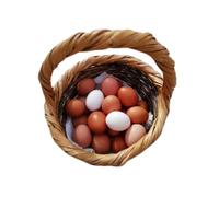 Organic Free-Range Eggs 24 Pack - Fresh Large British Eggs - Naturally Rich in Protein & Omega-3 - Farm Fresh Quality from Certified Organic Hens