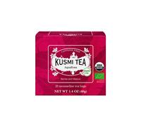 Organic fruit and herbal tea Kusmi Tea AquaRosa - 20 muslin tea bags