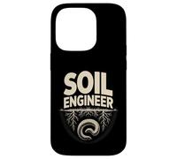 Organic Gardener SOIL ENGINEER Earthworm Roots Case for iPhone 14 Pro