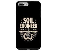 Organic Gardener SOIL ENGINEER Earthworm Roots Case for iPhone 7 Plus/8 Plus