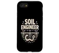 Organic Gardener SOIL ENGINEER Earthworm Roots Case for iPhone SE (2020) / 7/8