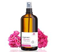 Organic Geranium Hydrolate Water. Deep Sleep Pillow Spray. Geranium Hydrosol for Skin Care (Face & Body), Hair & Home. 100% Natural & Pure Floral Water. Facial Toner & Body Spray - 1000 ml