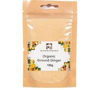 Organic Ginger Ground 100g by Manor Springs Organic