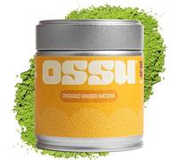 Organic Ginger Matcha Powder | Ceremonial Grade | Japanese | Large 40g | Naturally Flavoured Matcha | No Sugar | Green Tea | Matcha Tea