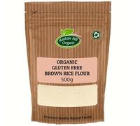 Organic Gluten Free Brown Rice Flour 500g by Hatton Hill Organic