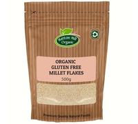 Organic Gluten Free Millet Flakes 500g by Hatton Hill Organic
