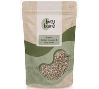 Organic Golden Linseeds & Chia Seeds - by Busy Beans Organic (1kg)