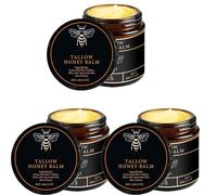 Organic Grass Fed Beef Tallow Balm With Raw Honey, Moisturising Cream For Soft, Grass-Fed Beef Tallow for Skin Care, Natural Moisturizer for Soft, Smooth, Radiant Skin, Glowing, Nourished Skin (3)