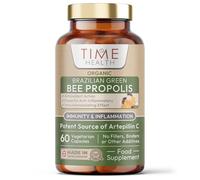 Organic Green Bee Propolis - High Strength 4:1 Extract - 1000mg - 60 Capsules - Immunity, Cognition & Inflammation Support - Harvested in Brazil - GMP - UK Made Supplement - No Additives