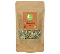 Organic Green Cardamom Pods -Certified Organic- by Busy Beans Organic (25g)
