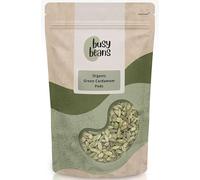 Organic Green Cardamom Pods -Certified Organic- by Busy Beans Organic (500g)