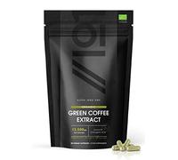 Organic Green Coffee Bean Extract 13,500mg - Rich Source of Chlorogenic Acid - Potent Coffea Arabica Bean Extract - 1 Month Supply - 90 Vegan Capsules