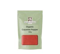 Organic Ground Cayenne Pepper 500g by Manor Springs Organic