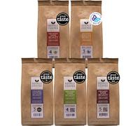 Organic Ground Coffee - Single Origin, Award-Winning Medium & Dark Roast Gift Set by Source Climate Change - Ethically Sourced, Traceable & Freshly Roasted Taste Collection, 4 x 227 Coffee Bags