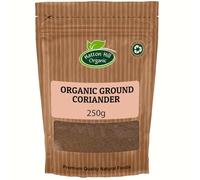 Organic Ground Coriander 250g by Hatton Hill | Certified Organic, Perfect for Elevating Curries, Soups, Marinades
