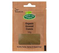 Organic Ground Cumin 50g by Hatton Hill | Cuminum cyminum, Seed Powder, Aromatic Spice for Authentic Flavours