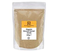 Organic Ground Fennel Seeds 250g by Manor Springs Organic