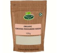 Organic Ground Fenugreek Seeds 100g by Hatton Hill Organic