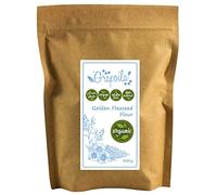 Organic Ground Golden Flaxseed / Milled Linseed 500g - Gluten Free Flour - Raw & Vegan Meal