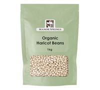 Organic Haricot Beans 1kg by Manor Springs Organic