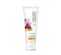 Organic Harvest Vitamin A Face Wash with Broccoli & Aloe Vera Ideal for Dry Skin, Anti-Ageing, Reduces Wrinkles, for Women & Girls, 100% Organic, Paraben & Sulphate Free - 100gm